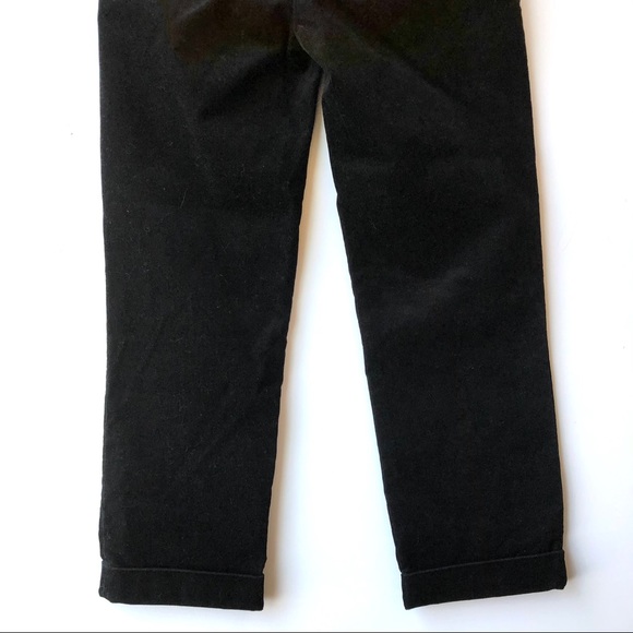 NWT J. Crew Black City Fit Cropped Corduro… - Picture 5 of 6